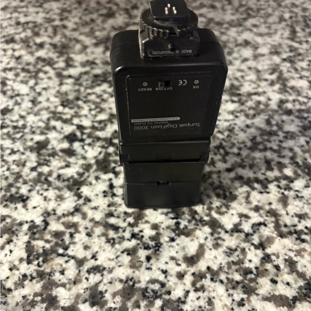 Sunpak DigiFlash 3000 Black Camera Flash - Picture 3 of 4